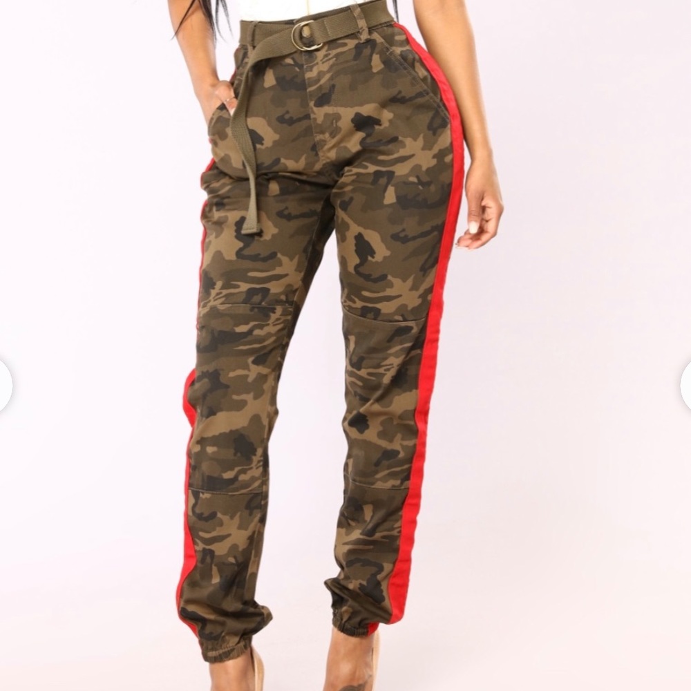 Fashion Nova Camo Joggers